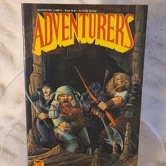Adventurers Book III #1A & 2 (1989) Adventure Comics, Kent Burles, David Porch - Picture 3 of 16